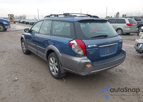 2008 Subaru Outback 2.5I/2.5I L.l. Bean Edition z USA, uszkodzony, nr VIN 4S4BP61C287347845